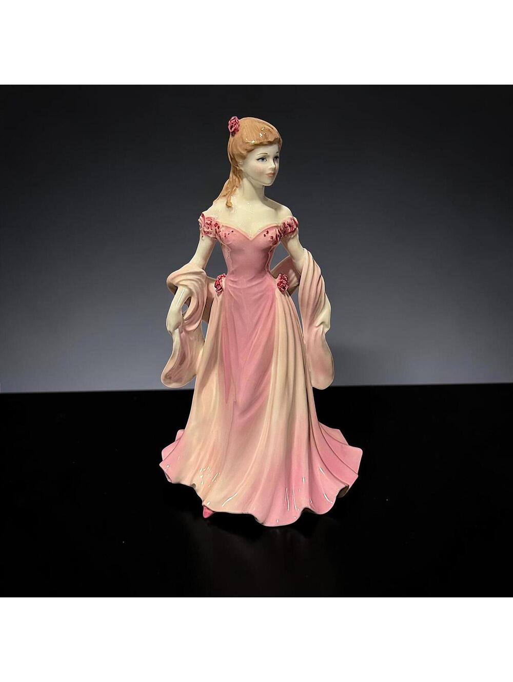 Royal Worcester Grace Figurine 1996 CW283 Pink Lady Figure - 10250